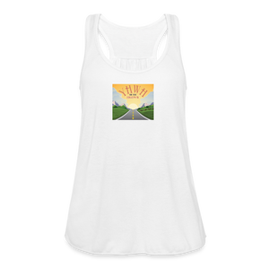 YHWH or the Highway - Women's Flowy Tank Top - white
