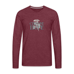 Choose Hope - Men's Premium Long Sleeve T-Shirt - heather burgundy