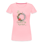 Celebrate & Remember - Women’s Premium Organic T-Shirt - pink