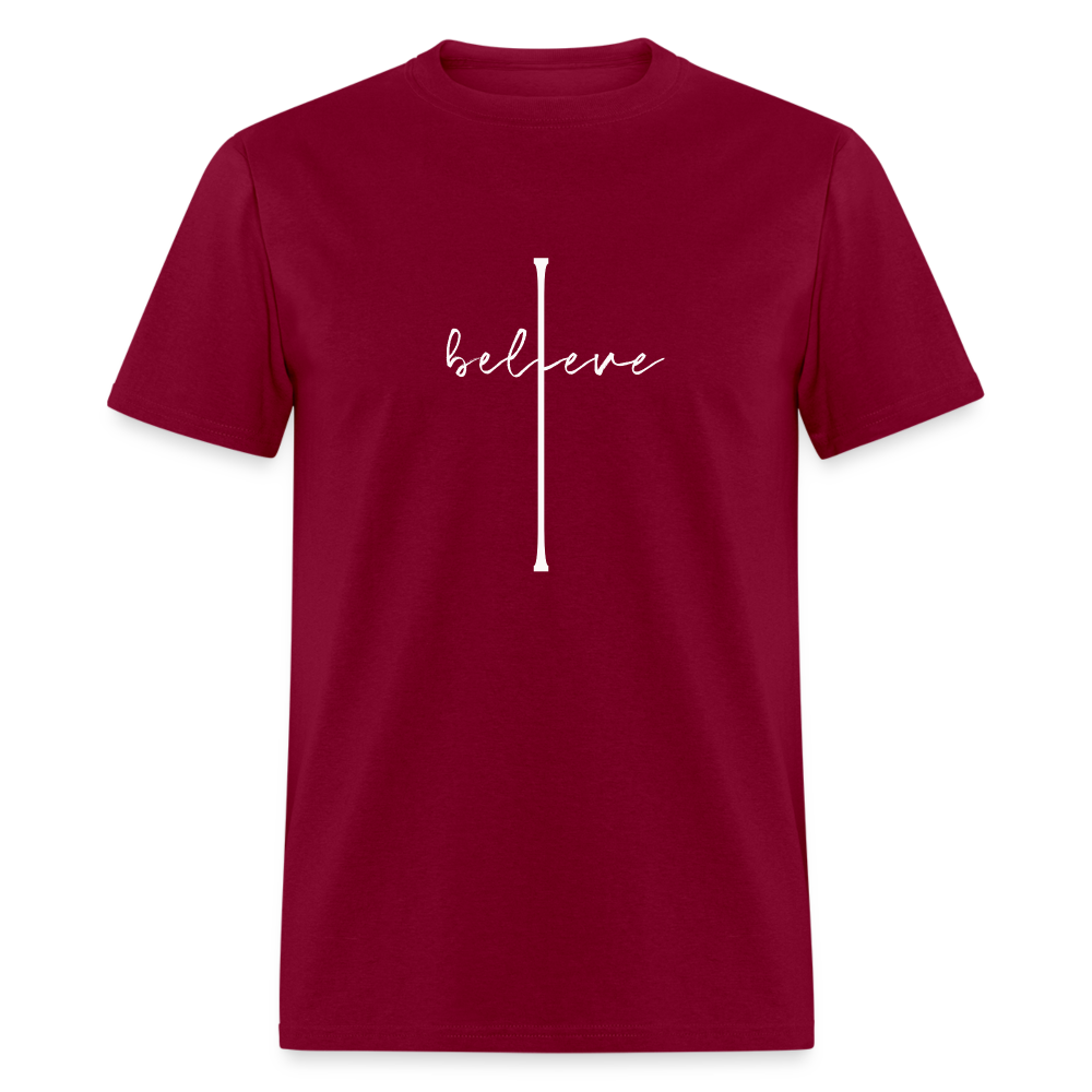 I Believe - Unisex Classic T-Shirt - burgundy