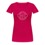 Made in the Image of God - Women’s Premium T-Shirt - dark pink
